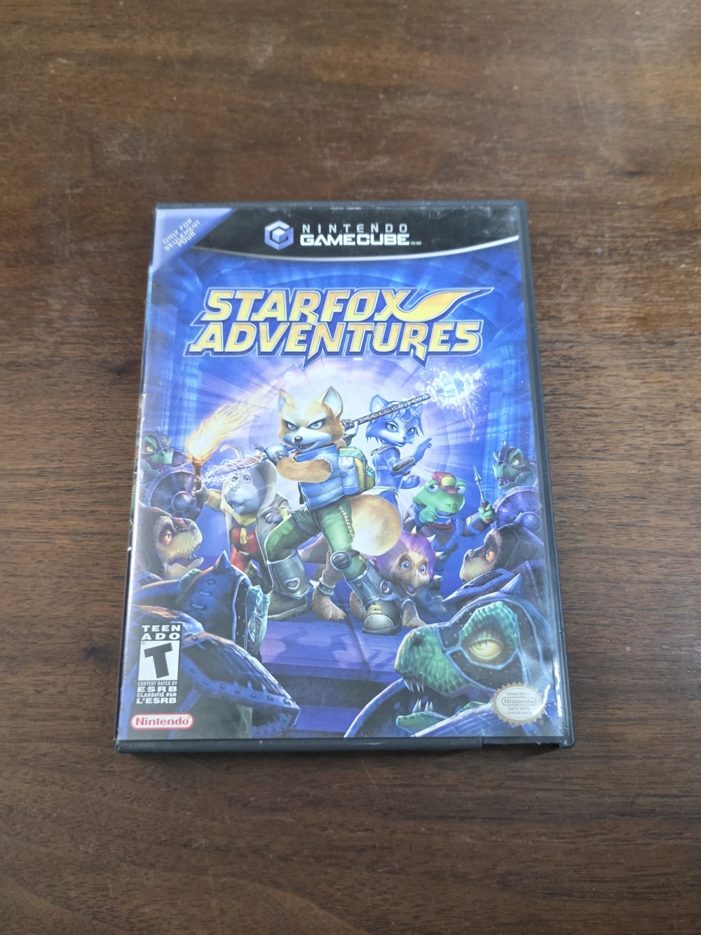 Nintendo Gamecube Starfox Adventures Game